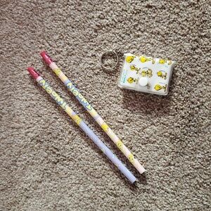 Tweety Notebook Keychain And 2 Pencils